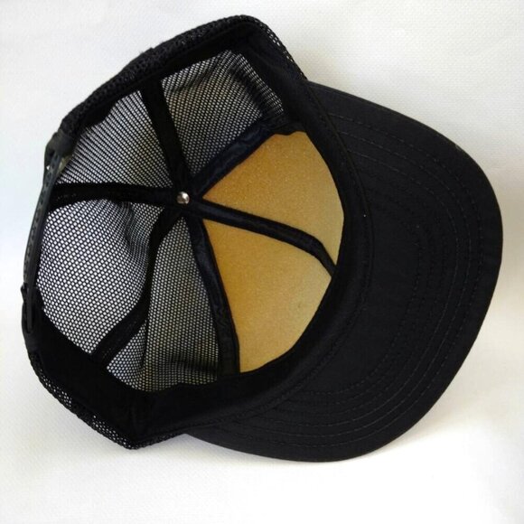 Vintage Mesh Trucker Hat Chalmers Suspensions 1980s Snapback Cap - Picture 2 of 3
